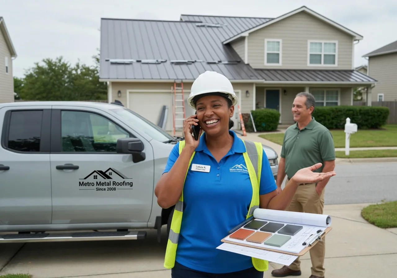 Storm Damage Metal Roof Repair in Washingtonville, OH